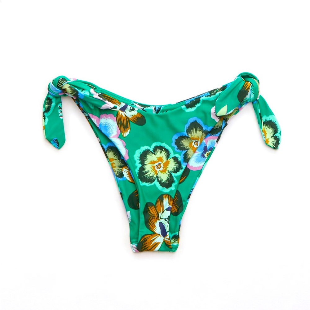 Aerie High Cut Cheekiest Tie Bikini Bottoms